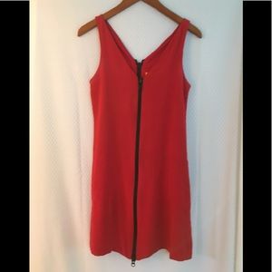 Chic red party dress